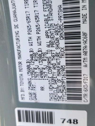 2023 Toyota Tacoma 4WD TRD Sport