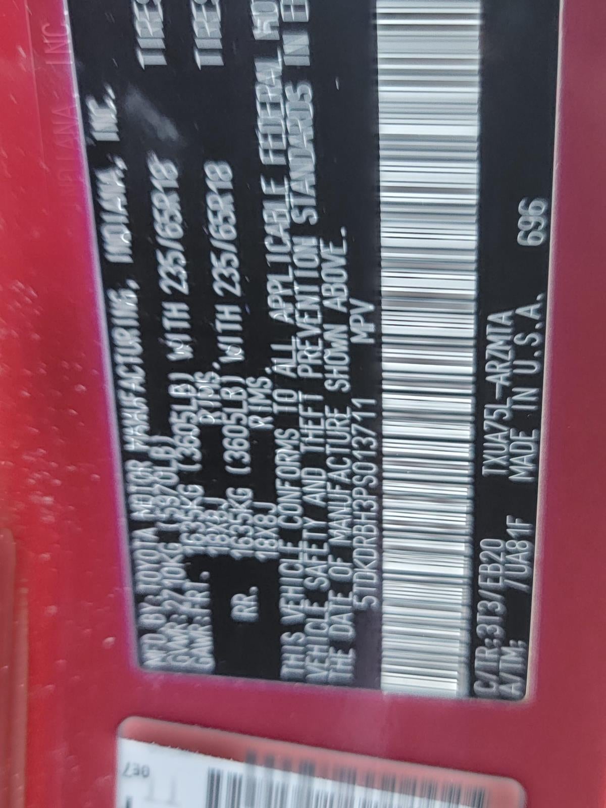 2023 Toyota Highlander XLE