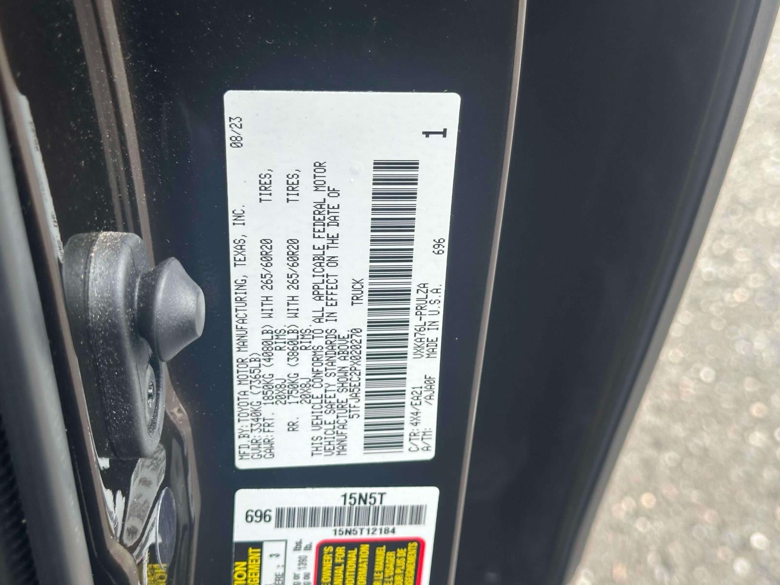 2023 Toyota Tundra 4WD Limited CrewMax 6.5' Bed (Natl)