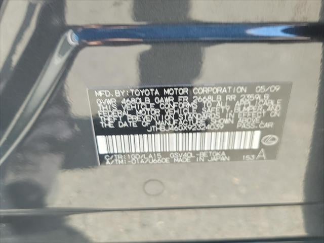 2009 Lexus ES 350 350