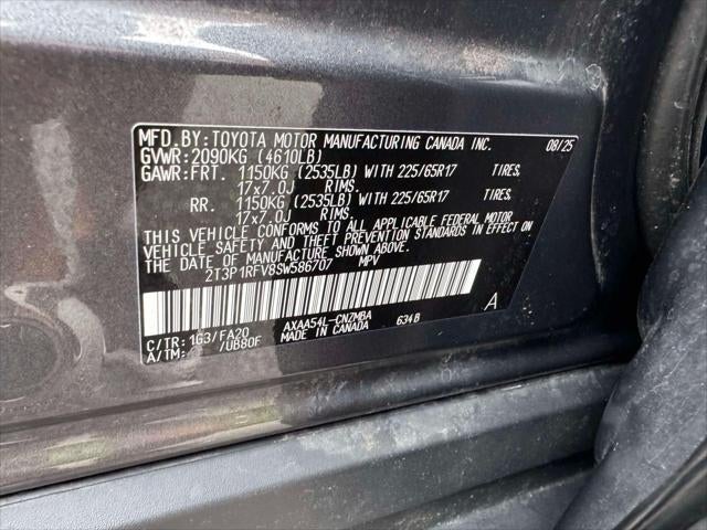 2025 Toyota RAV4 XLE AWD (Natl)