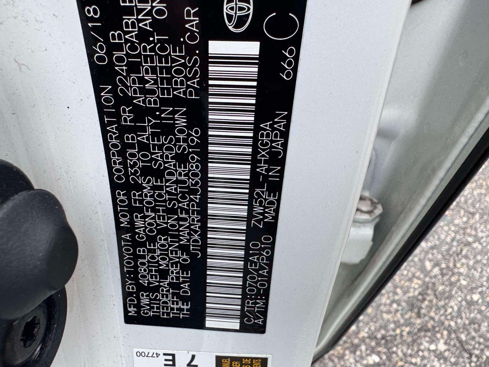 2018 Toyota Prius Prime Advanced (Natl)