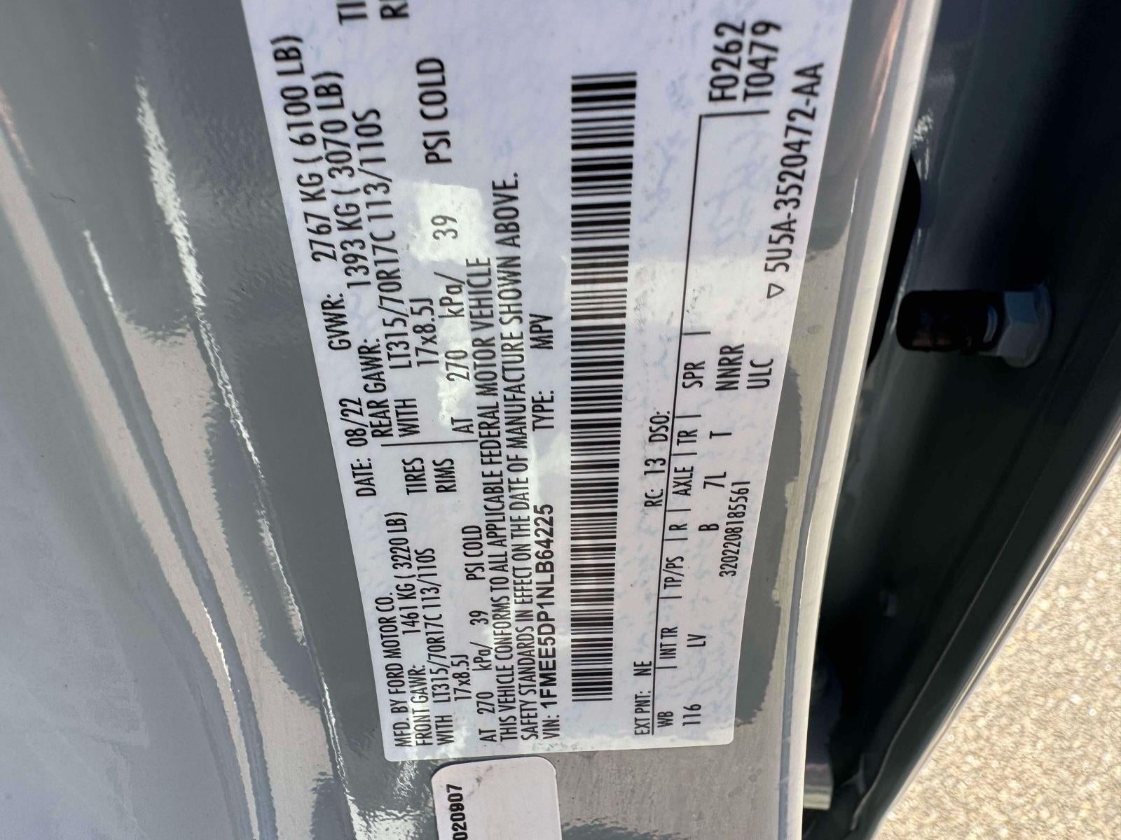 2022 Ford Bronco Base 4 Door Advanced 4x4