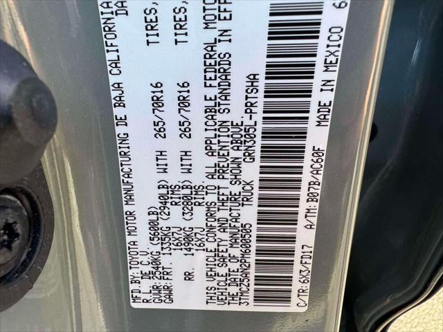 2023 Toyota Tacoma 4WD TRD Off Road Double Cab 5' Bed V6 AT (Natl)