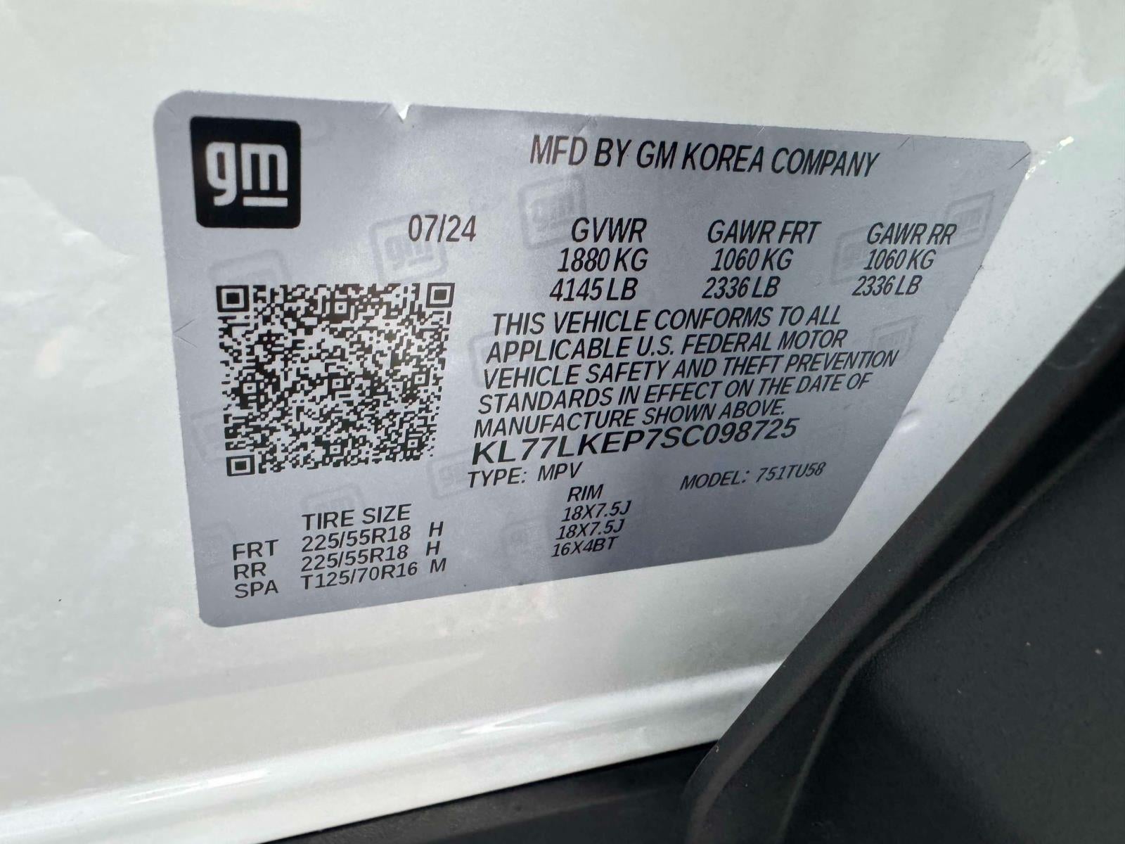 2025 Chevrolet TRAX FWD 4dr ACTIV