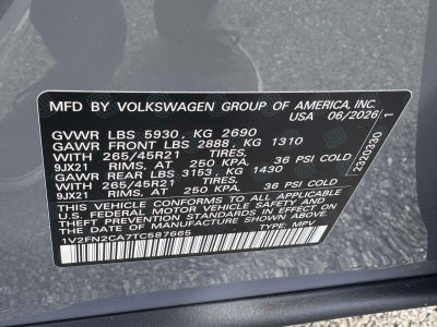 2026 Volkswagen Atlas 2.0T SEL Premium R-Line