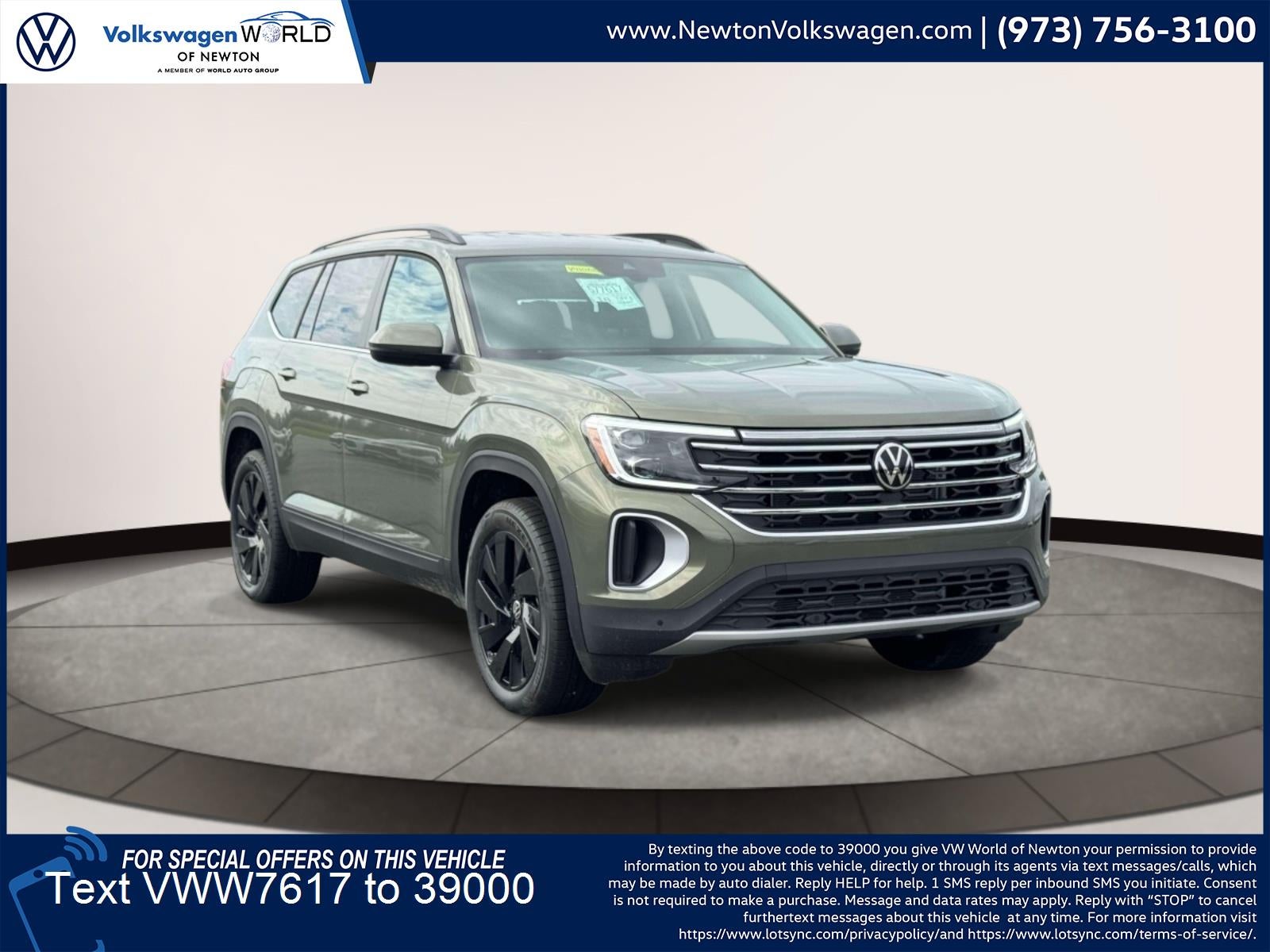 2026 Volkswagen Atlas 2.0T SE W/TECHNOLOGY