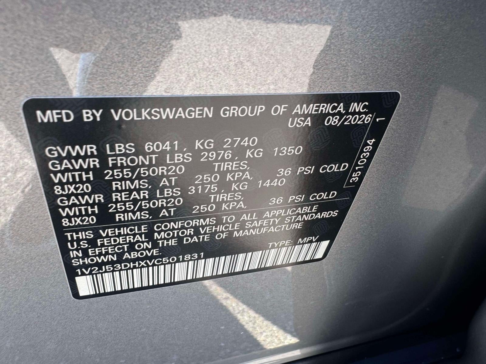 2027 Volkswagen Atlas SE w/Technology