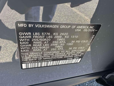 2026 Volkswagen Atlas Cross Sport 2.0T SE W/TECHNOLOGY
