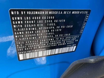 2025 Volkswagen Taos 1.5T SE Black