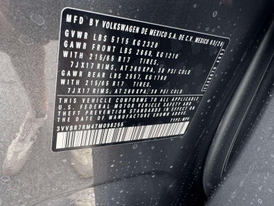 2026 Volkswagen Tiguan 2.0T S