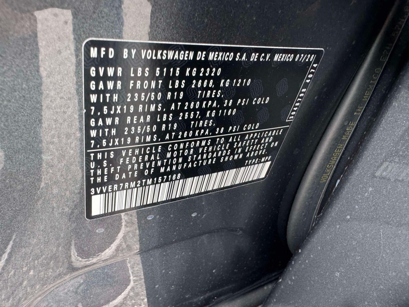 2026 Volkswagen Tiguan 2.0T SE
