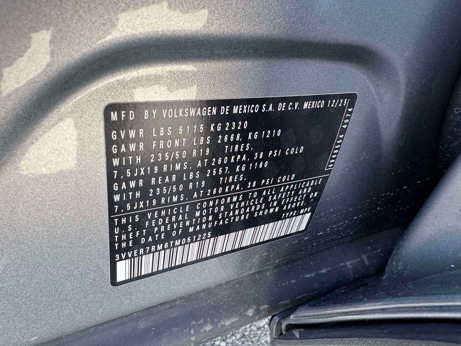 2026 Volkswagen Tiguan SE