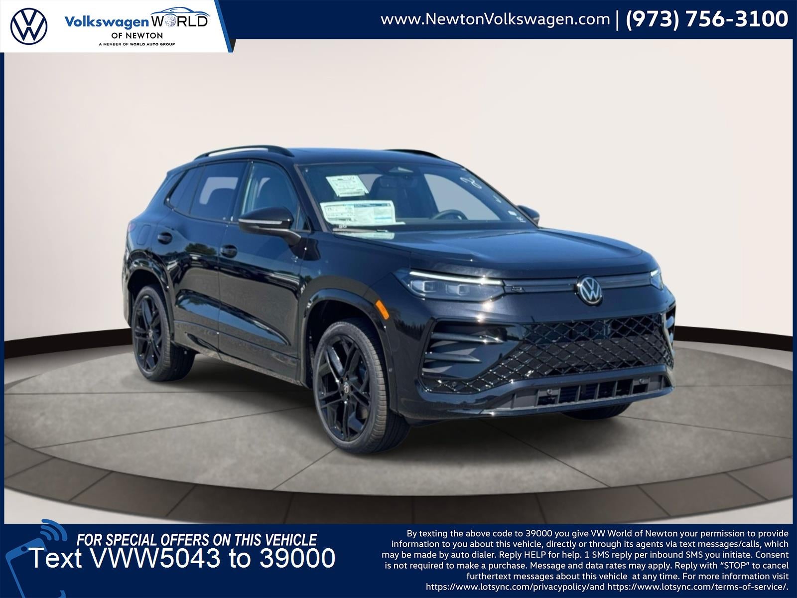 2026 Volkswagen Tiguan 2.0T SE R-Line Black