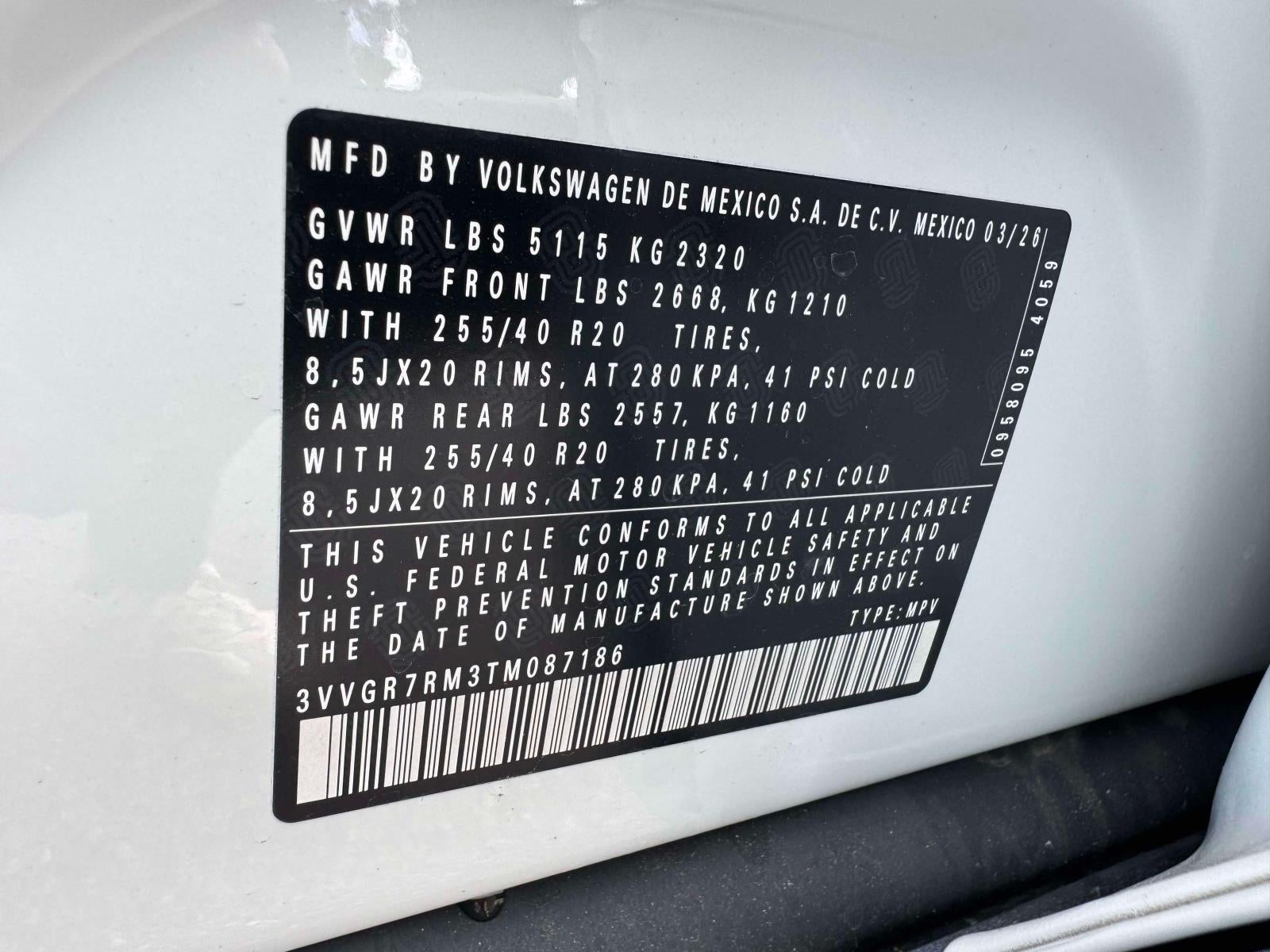 2026 Volkswagen Tiguan SE R-Line Black 4MOTION