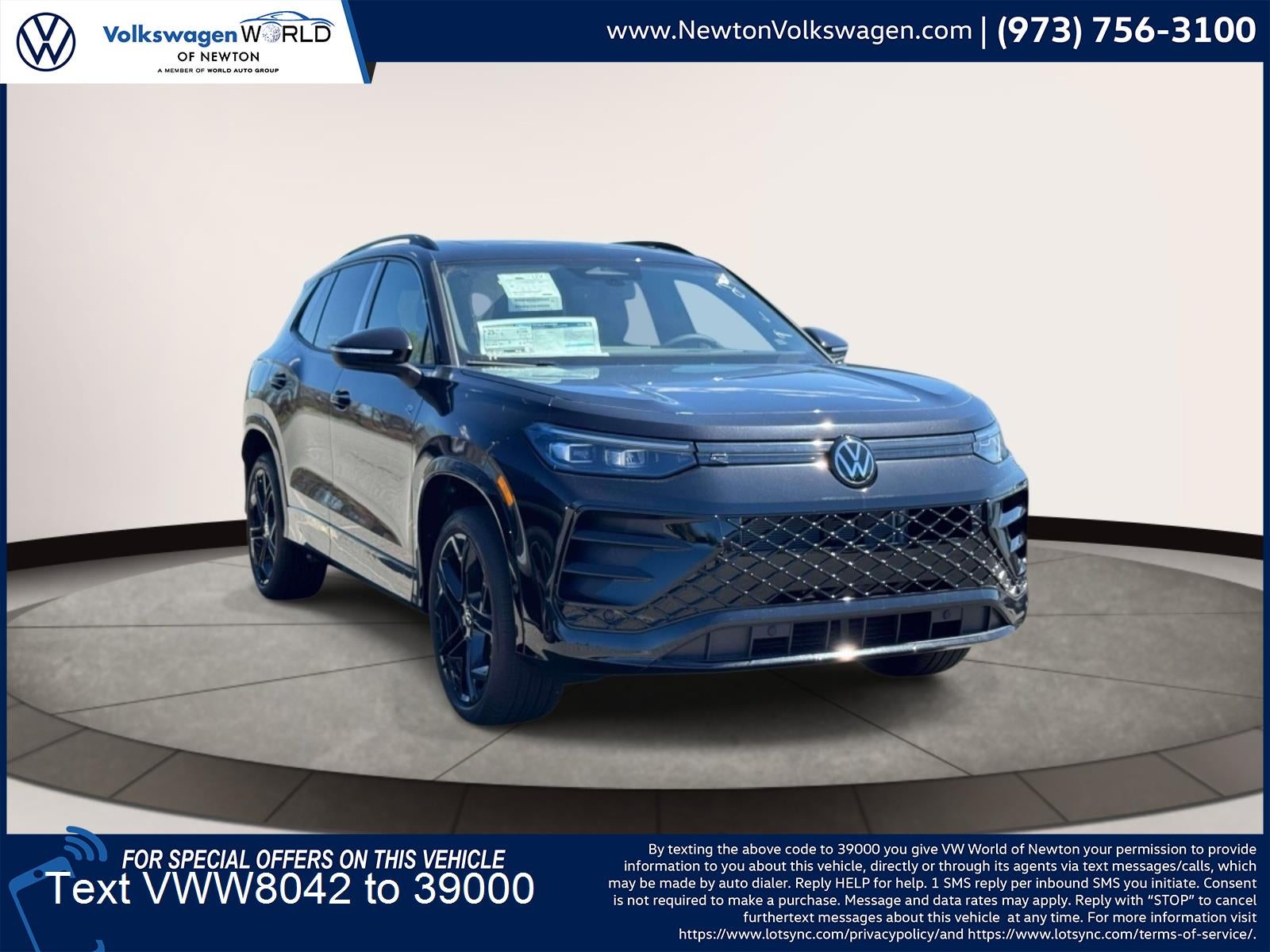 2026 Volkswagen Tiguan 2.0T SE R-Line Black