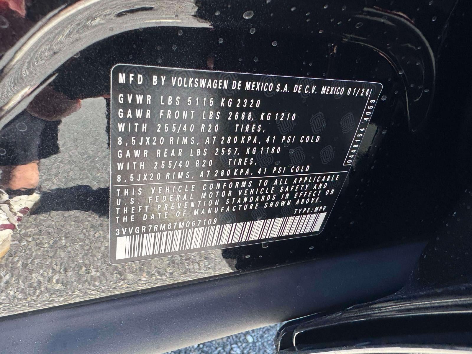 2026 Volkswagen Tiguan SE R-Line Black 4MOTION