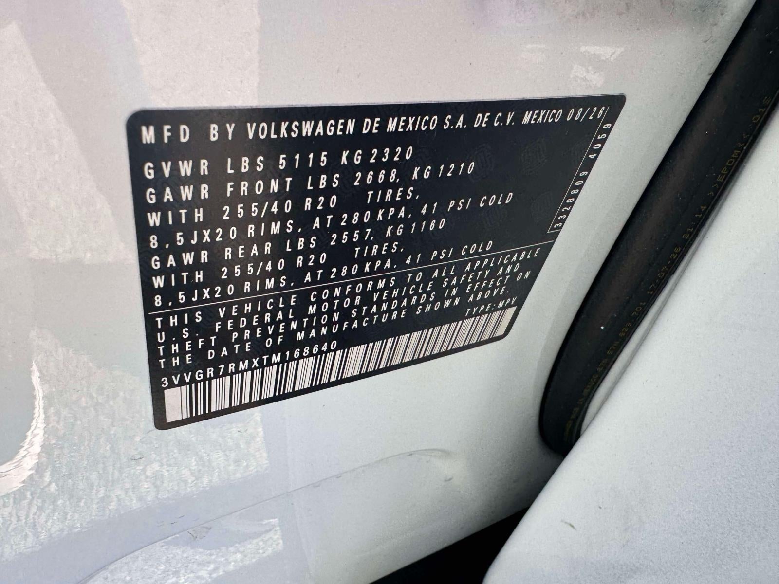 2026 Volkswagen Tiguan 2.0T SE R-Line Black