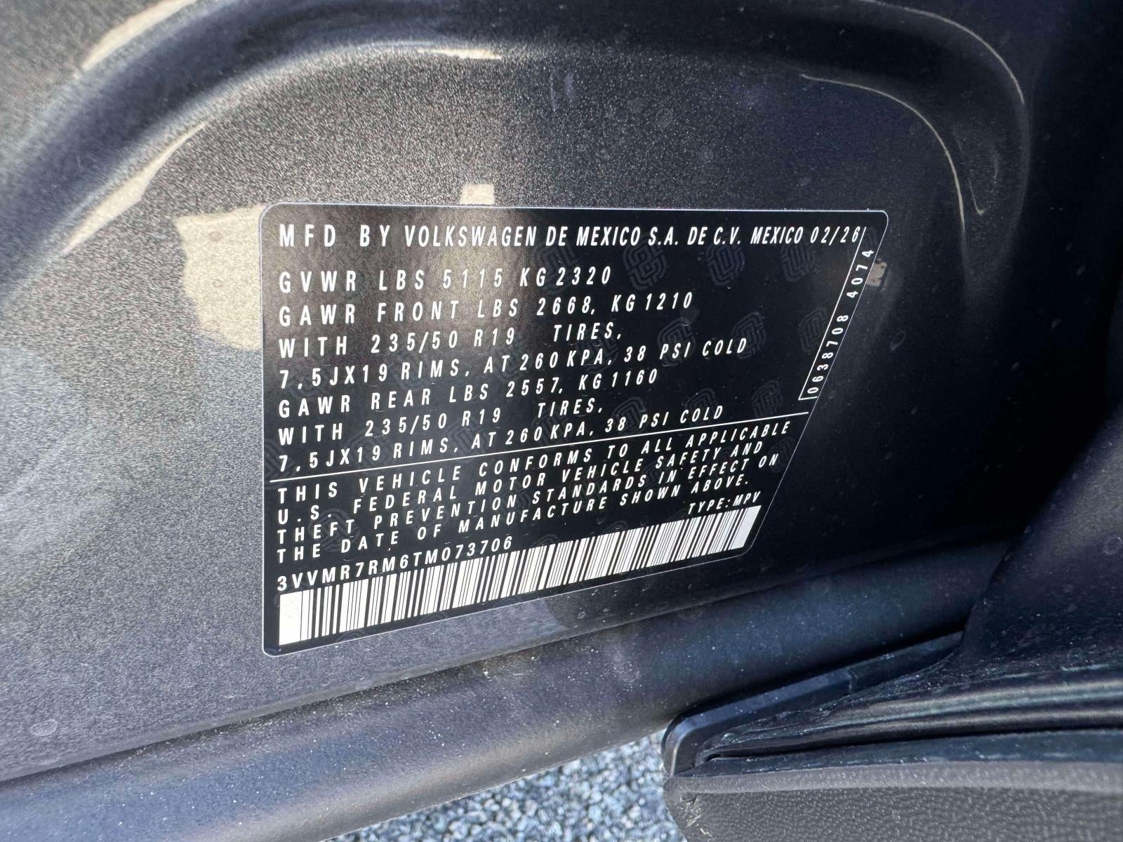 2026 Volkswagen Tiguan SE 4MOTION