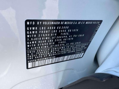 2027 Volkswagen Taos Sport 4MOTION
