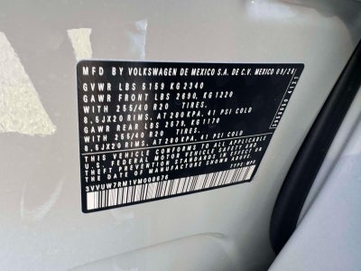 2027 Volkswagen Tiguan 2.0T SEL