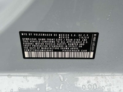 2025 Volkswagen Jetta GLI 2.0T Autobahn