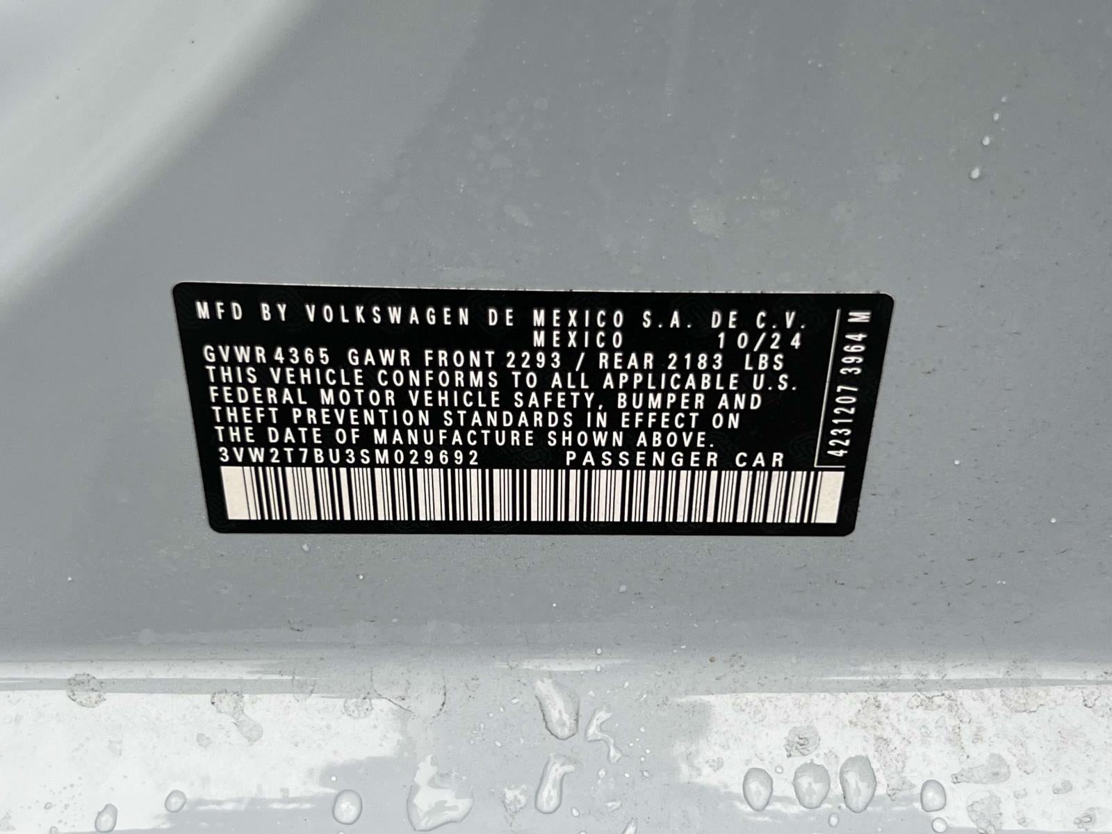 2025 Volkswagen Jetta GLI 2.0T Autobahn