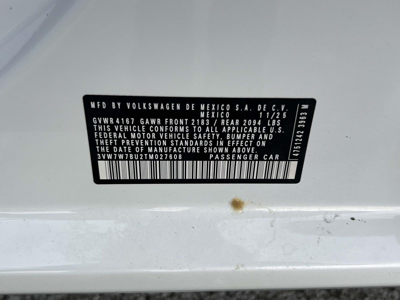 2026 Volkswagen Jetta 1.5T SE