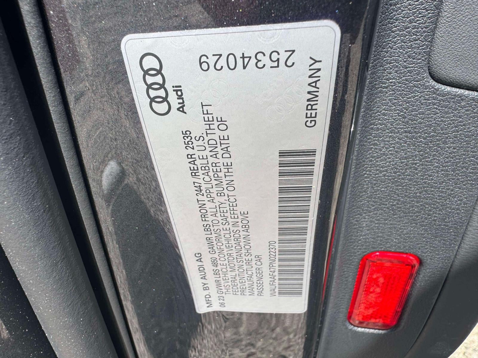 2023 Audi A4 Sedan 45 S line Prestige