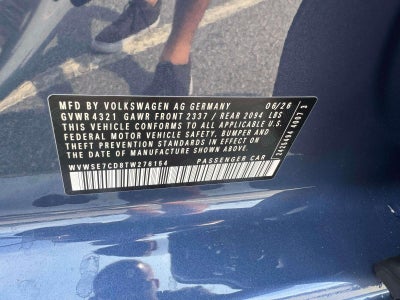 2026 Volkswagen Golf GTI 2.0T SE