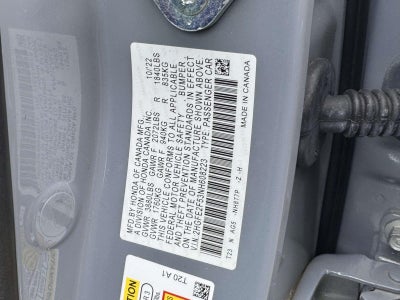 2022 Honda Civic Sedan Sport CVT