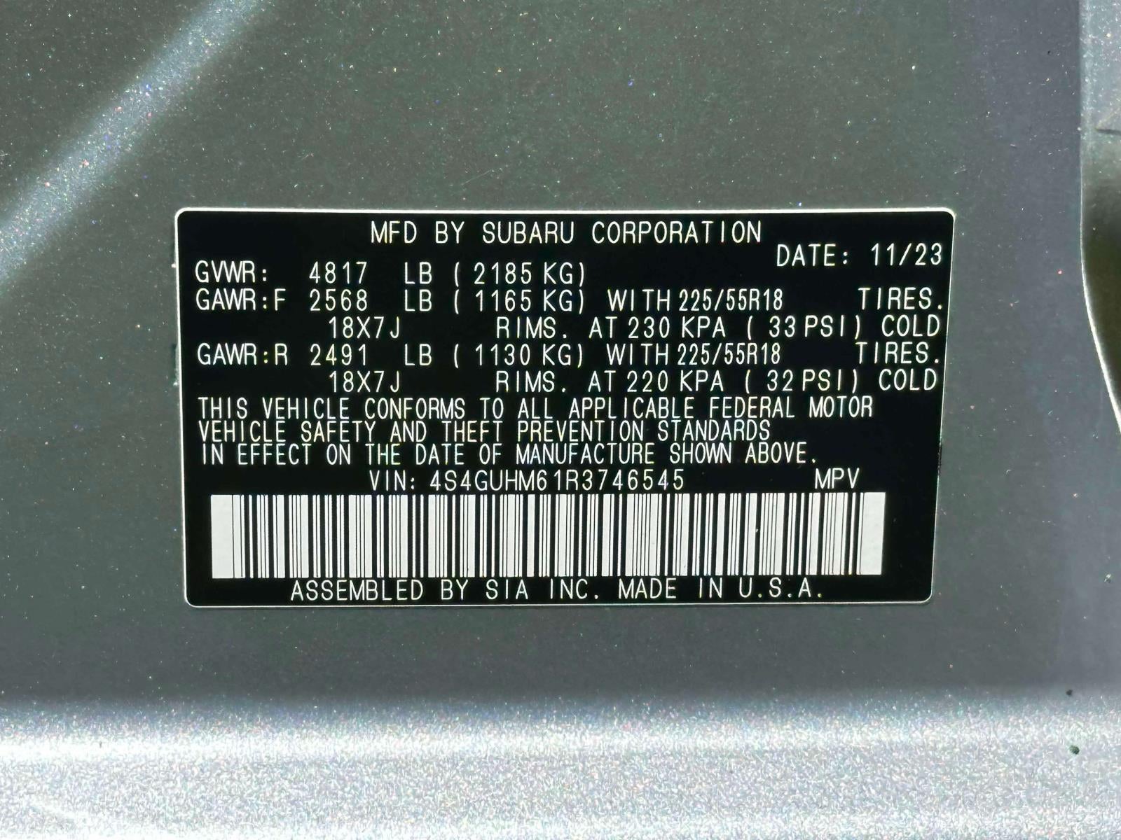 2024 Subaru Crosstrek Limited AWD