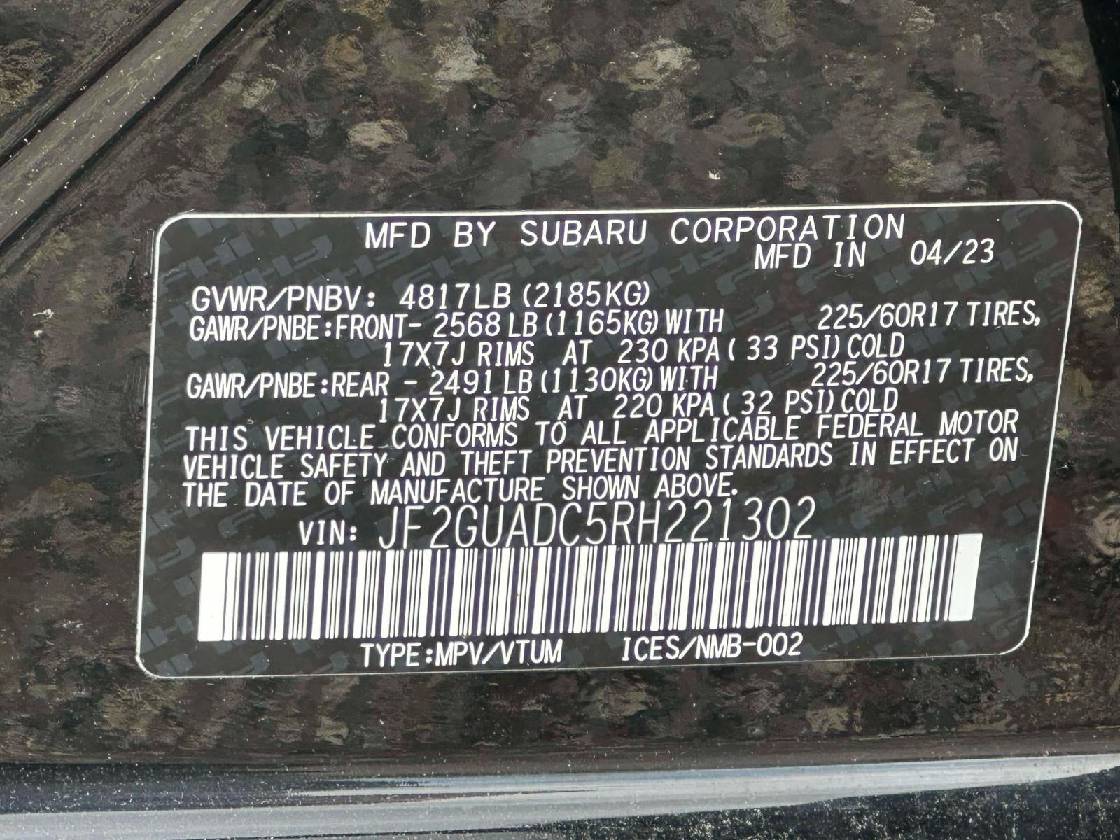 2024 Subaru Crosstrek Premium AWD