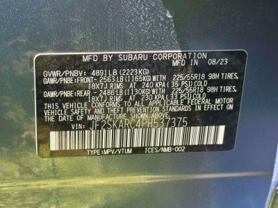 2023 Subaru Forester Touring CVT