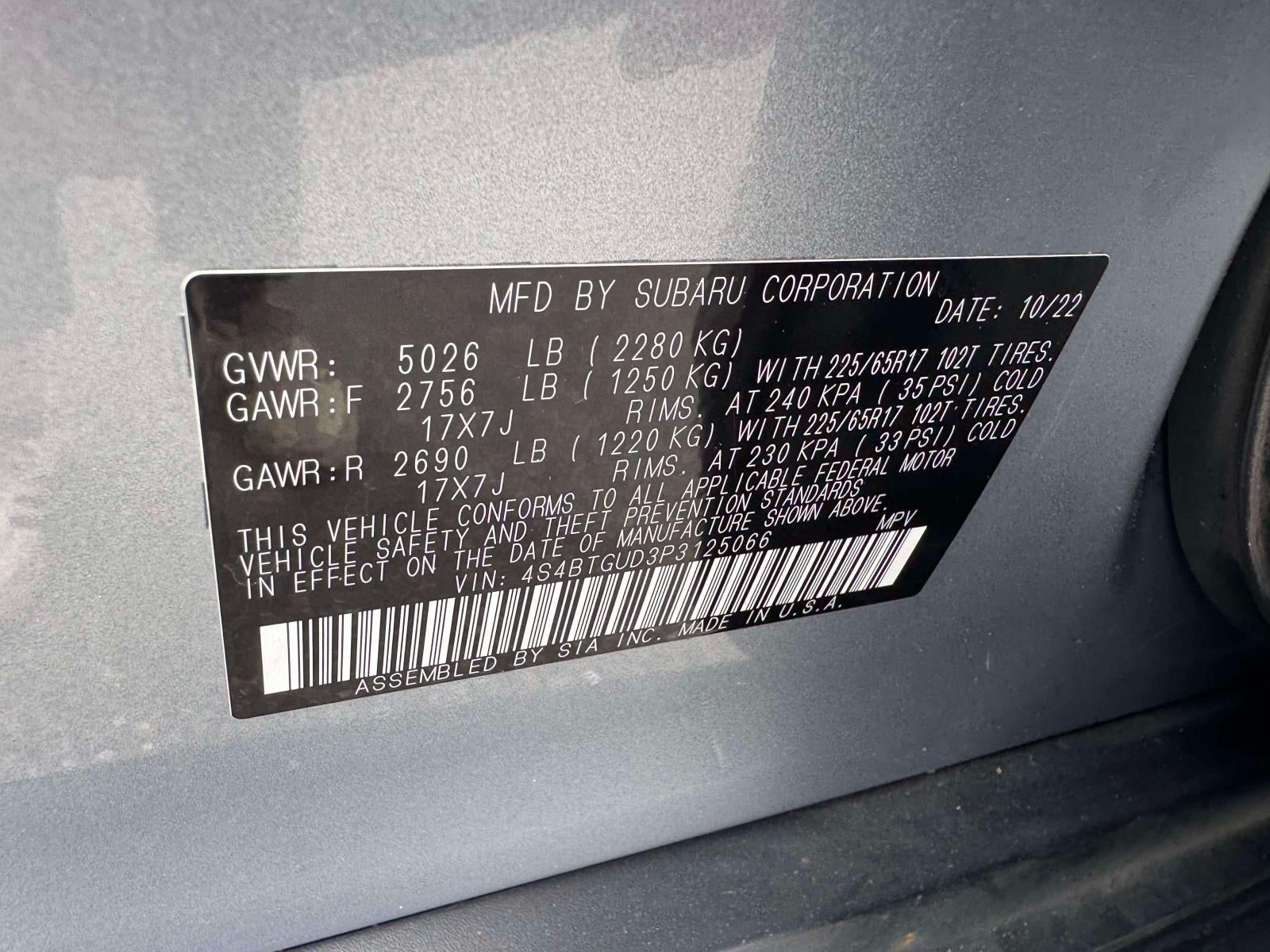 2023 Subaru Outback Wilderness CVT