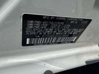 2025 Subaru Impreza AWD