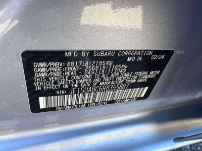 2024 Subaru Impreza AWD