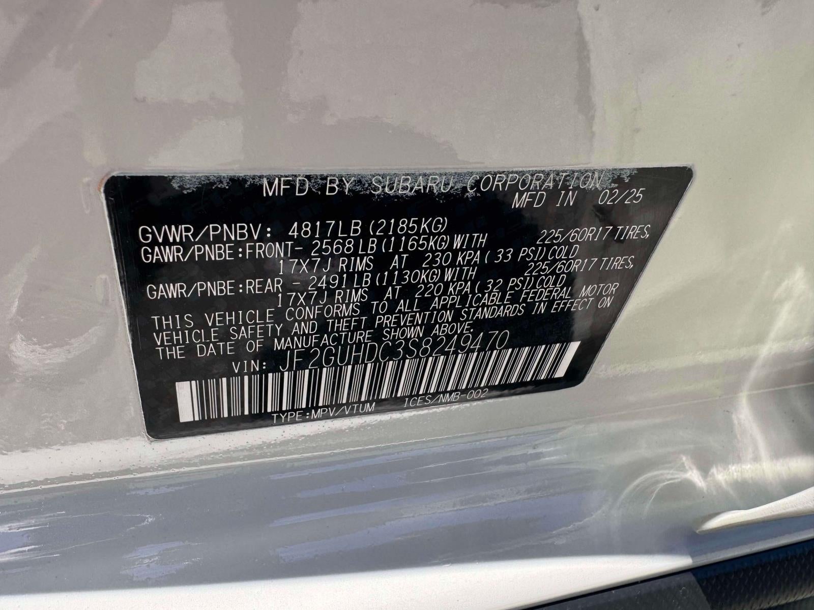 2025 Subaru Crosstrek Premium AWD