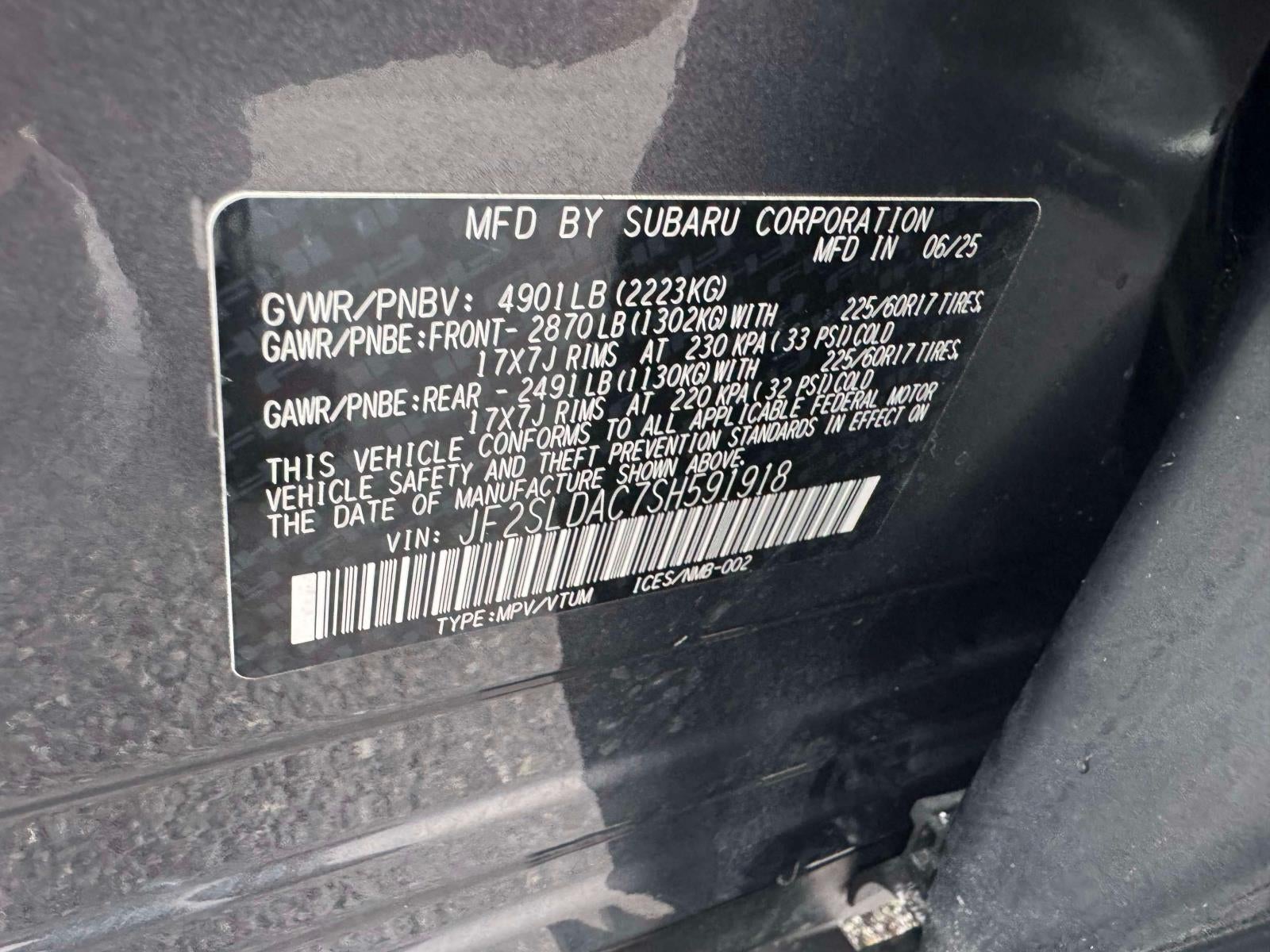 2025 Subaru Forester AWD