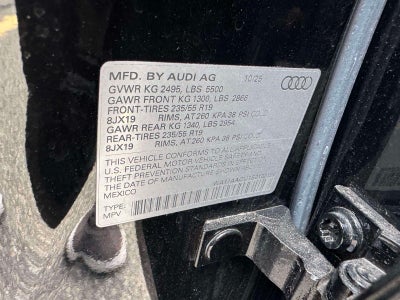 2025 Audi Q5 Premium 2.0 TFSI quattro