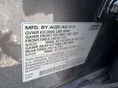 2025 Audi Q7 Premium 45 TFSI quattro