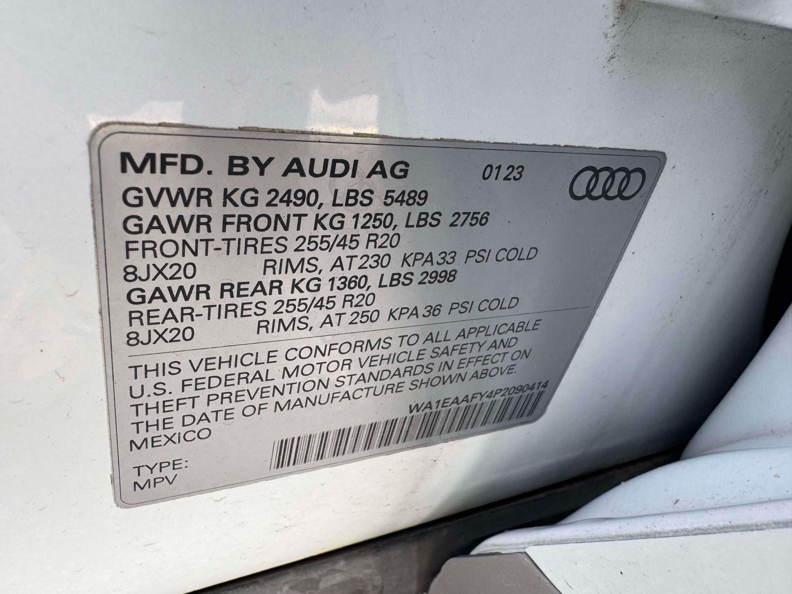 2023 Audi Q5 S line Premium Plus 45 TFSI quattro