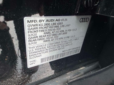 2025 Audi Q7 Premium Plus 45 TFSI quattro