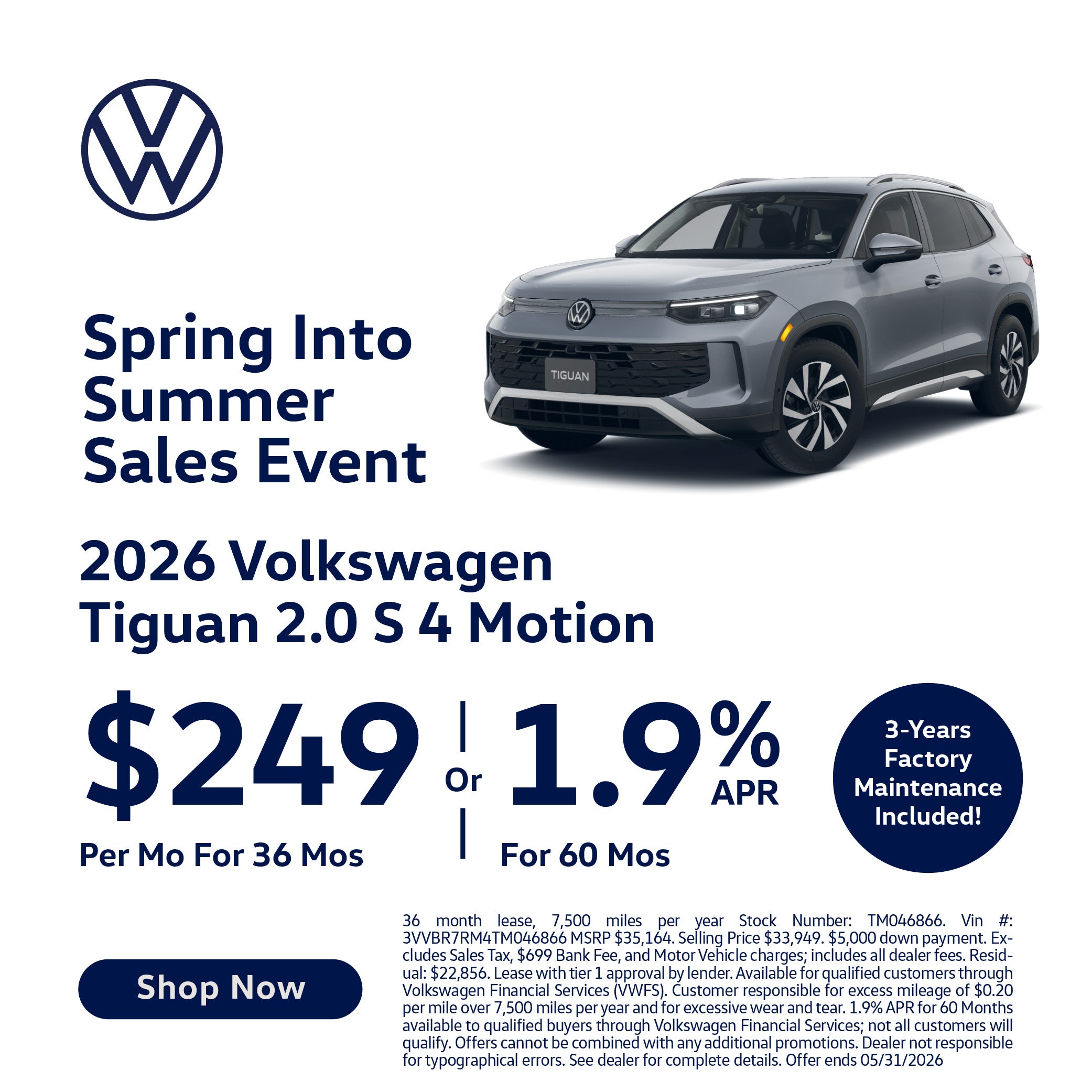 Tiguan 2.0 S